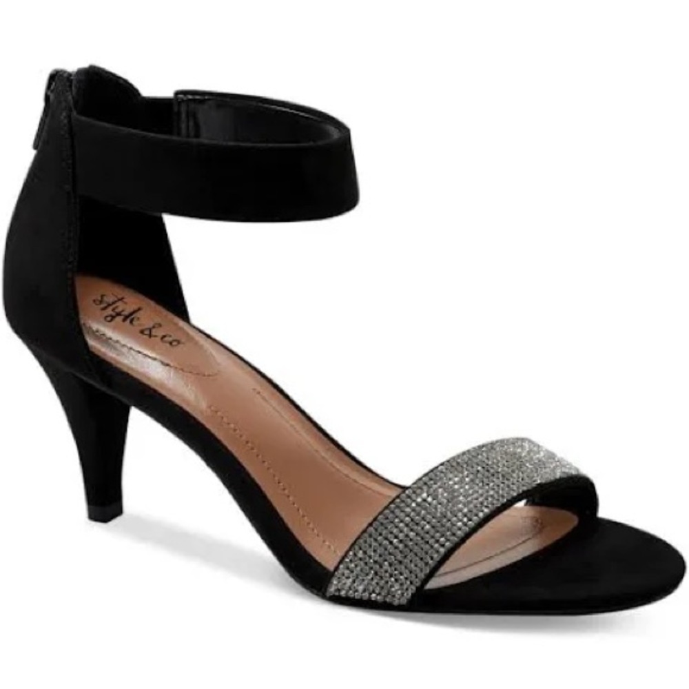 Style & Co Women's Phillys Two-Piece Evening Sandals - Picture 3 of 6